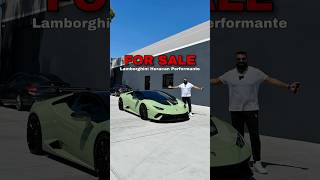 Huracan Performante For Sale