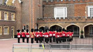 Your Song by Elton John played during the changing the guard ceremony!