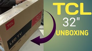 TCL 32" LED unboxing | smart LED | First Look |