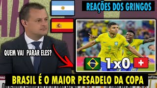 IMPRENSA INTERNACIONAL RASGA ELOGIOS AO BRASIL DEPOIS DA VITORIA CONTRA SUIÇA! SELEÇÃO BRASILEIRA