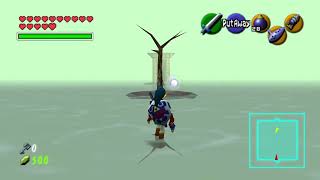 The Legend of Zelda Ocarina of Time - Dark Link battle 60fps