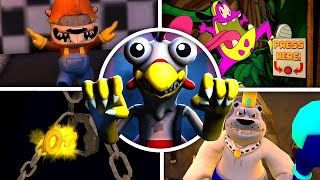 Clucky's - ALL Monsters & Full Walkthrough + Ending (Roblox Showcase)