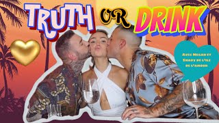 TRUTH OR DRINK avec MEGAN et SHADY DE L'ÎLE DE L'AMOUR !! 🌴( SONT-ILS FINALEMENT UN COUPLE ?!👀💛 )