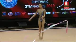 KUZNETOVA Daria Ribbon Qualification World Challenge Cup Minsk 2019