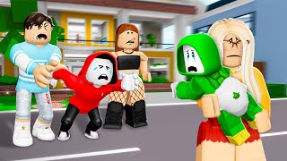 Mikey and JJ Separated by BROKEN Family | Maizen Roblox | ROBLOX Brookhaven 🏡RP - FUNNY MOMENTS