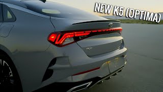 New 2021 KIA K5 GT-Line AWD (OPTIMA) - Exterior, Interior, Drive