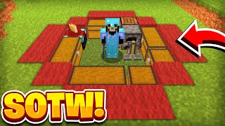 LIVING IN THE SMALLEST CIRCLE SOTW! | Minecraft HCF