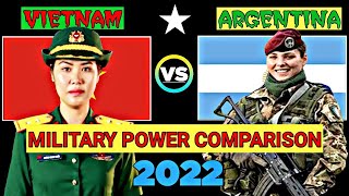 VIETNAM VS ARGENTINA Military Power Comparison 2022