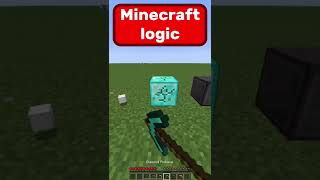 Minecraft logic #shorts