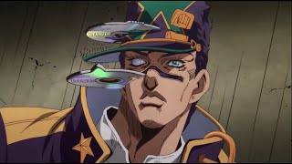 JoJo Part 6 White Snake Steals Jotaros Disk