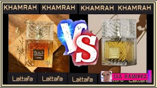 LATTAFA Khamrah VS Khamrah Qahwa comparación de perfumes ¿Con cuál te quedas?