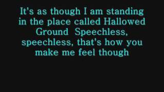 Michael Jackson Speechless with lyrics