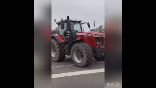 German farmers protesting in Berlin #viral #viralshort #farm #agriculture #agri #protest