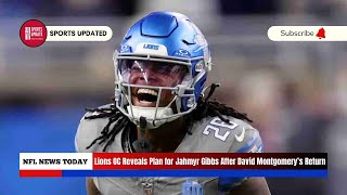 Lions OC Reveals Plan for Jahmyr Gibbs After David Montgomery’s Return