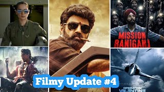 Filmy Update #4 Ganpat Trailer😱 | Tejas Trailer, Bhagwant Keshri Trailer😱 | Opration Velentine...