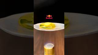 Hot Spoon vs RedBull 😱 #satisfying #wow #experiment #science #asmr #leidenfrosteffect