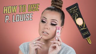 P LOUISE EYESHADOW BASE - HOW TO USE IT!