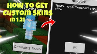 How to upload your skin in Minecraft Bedrock Edition 1.21