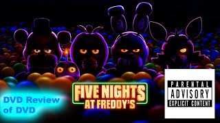 DVD Review of Five Nights at Freddy's