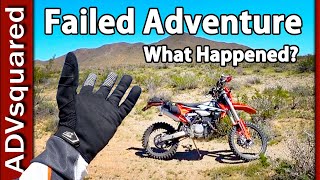 Failed Adventure Ride - Does it Really Matter if You Don't Reach Your Goal?