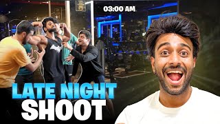 Midnight Shoot | Behind the scenes Vlog | @fitnesstalks_with_pranit