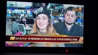 Entrevista en Canal 13.  Obra El Amanecer De Los inocentes. estreno Octubre 2024. TEATRO EL VITRAL.