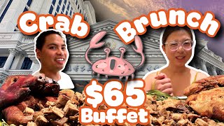 $65 ALL YOU CAN EAT CRAB BRUNCH at THE BACCHANAL BUFFET | Caesars Palace Las Vegas