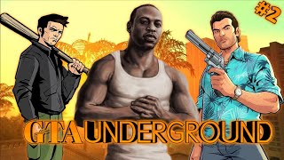 GTA UNDERGROUND Смотрим на Vice City #2 #bazalt #gtasa #gta