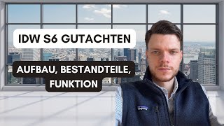 IDW S6 Gutachten | Aufbau, Bestandteile, Funktion | Sanierungskonzept