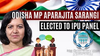 Bhubaneswar MP Aparajita Sarangi elected to IPU Panel | Historic Win for India | Tutor Mentor