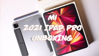 UNBOXING M1 IPAD PRO 11'' (2021) with accessories | 開箱