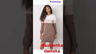 Sukienka sukienki damskie wizytowa asymetryczna dresowa #shorts