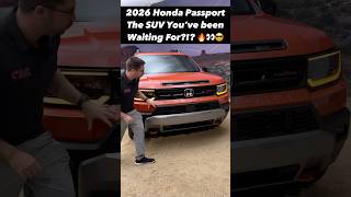 Is the NEW 2026 Honda Passport the SUV You Have Been Waiting for??