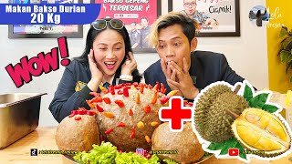 Chalange Makan Bakso Durian 20 KG, Terpedas !!!