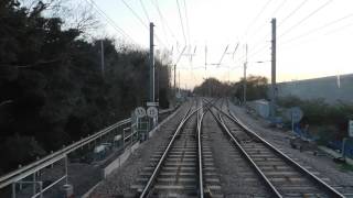 ( Cab Ride 013 ) UK Diesel Freight Train Cab Ride, Neasden Engineers Sidings to Acton Yard.