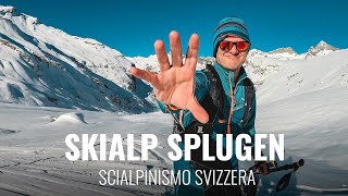 Skialp a Splugen, una garanzia quando la neve è poca