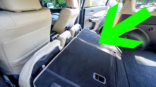 How to ACTUALLY Fold & Flatten the Back Seats in a Honda CR-V