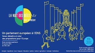 Nuit des idées 2019 | Un parlement européen à l’ENS