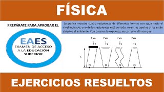 💚EAES 2021 Física Presión atmosférica EXAMEN DE ACCESO EDUCACIÓN SUPERIOR Ser bachiller Senescyt