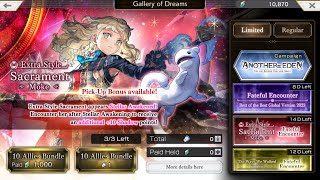 Another Eden Global 3.5.10 Extra Style Sacrament (ES Thillelille/Moke) Banners: Should You Summon?