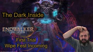 CharTang takes on the first trial in Endwalker 'The Dark Inside' {Healer} {Wipe Montage}