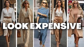 Always Look Expensive & Chic | Fashion Tips and Outfit Ideas for Women Over 50, 60.