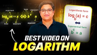 LOGARITHM in 100 Minutes😱 | Complete One Shot With PYQ's⚡️| JEE Main & Advanced