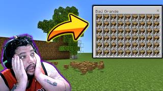 FARM DE MADEIRA SIMPLES E FACIL MINECRAFT BEDROCK 1.21.31