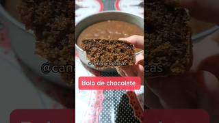 Bolo de chocolate #receitasimplesefacil #receitadebolo #bolochocolate