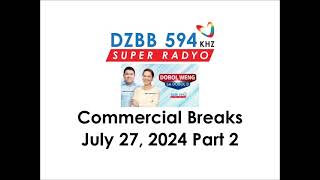 Dobol Weng Sa Dobol B Commercial Breaks July 27, 2024 Part 2