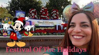 Festival Of The Holidays at Epcot in Orlando