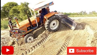 Fiat tractor in back blad is very best performance