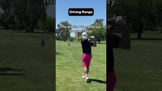 Are You Better On Course Or Range? #golf #shorts #golfswing