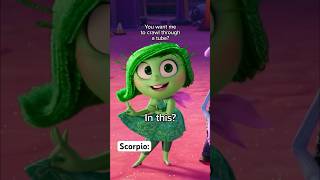 She is such a #scorpio! #zodiasigns #zodiac memes #insideout2 #astrology